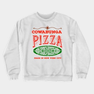 Cowabunga Pizza Crewneck Sweatshirt